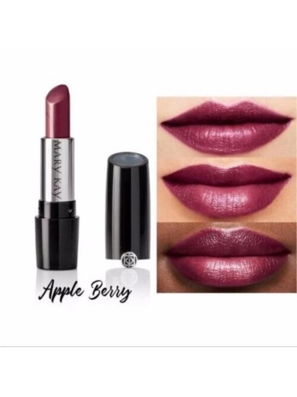 Mary Kay Creme Lipstick
APPLE BERRY Discontinued Rare